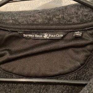 Beverly Hills Polo Club Men's black/charcoal jacket